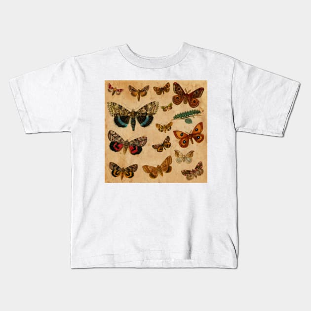 Watercolour Butterflies Kids T-Shirt by My Artsam